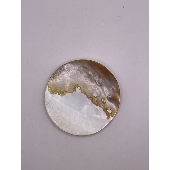 Mother Of Pearl Floral Handcrafted Pendant - Picture 3 of 3